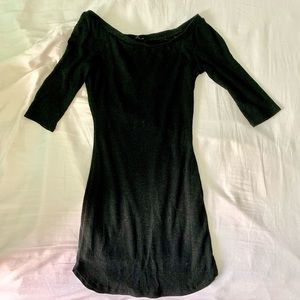 Black Knitted Dress